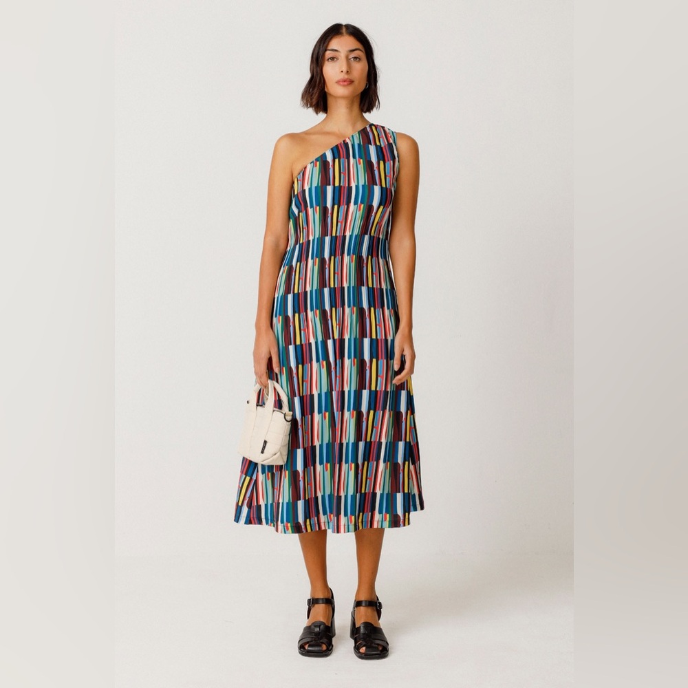NWT Skunkfunk SKFK x GREMS Eder Collab Dress Midi 6